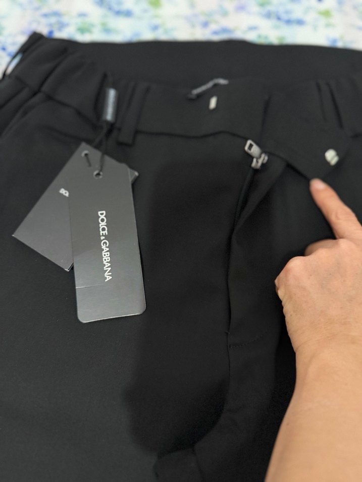 Siyah Erkek Kumaş Pantolon Midi Boy - Görsel 3