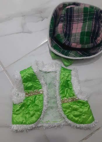 oyuncak bebek  Renkli Bohem Elbise - Görsel 7