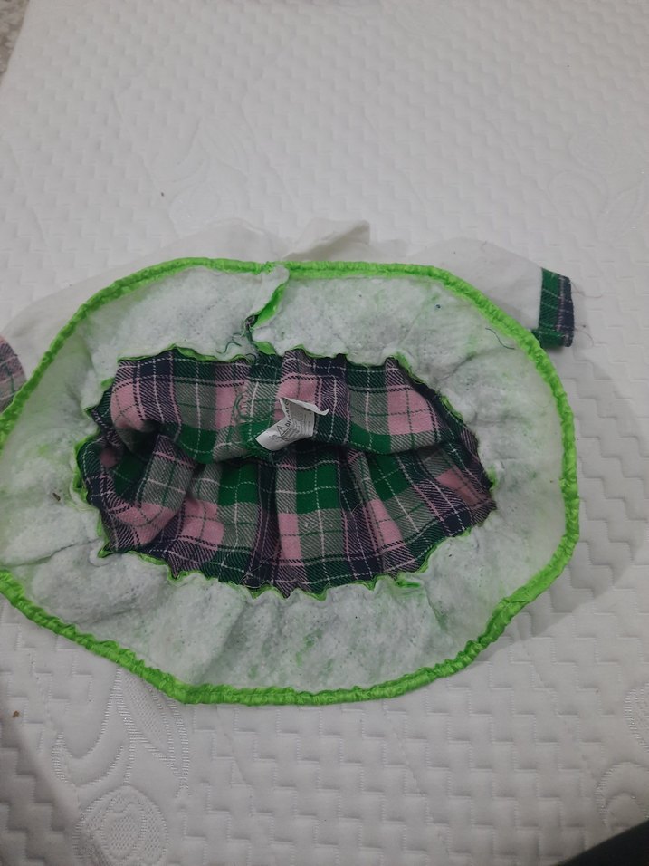 oyuncak bebek  Renkli Bohem Elbise - Görsel 4