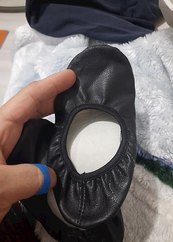 Siyah pisi pisi Elastik Babet Ayakkabı - Görsel 2