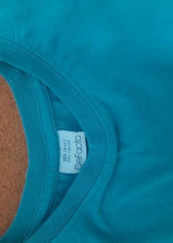 Yeşil Baskılı Kısa Kollu yumuşacık tişört - Görsel 2