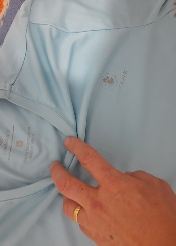 Erkek Mavi Kısa Kollu Polo Tişört - Görsel 2