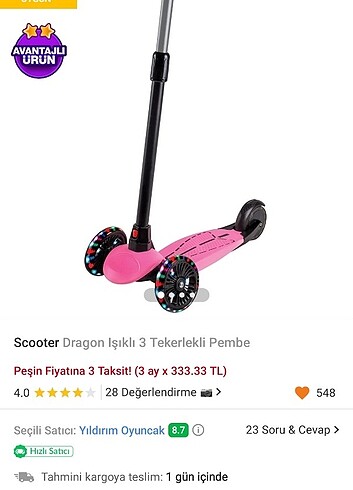 3 teker scooter 