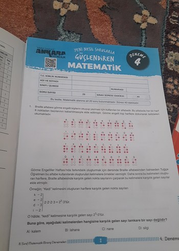 LGS 8. Sınıf Fenomen, Üçlendiren Matematik ve Türkçe Kitapları