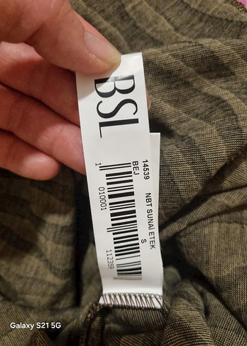 s Beden kahverengi Renk Kahverengi Zebra Desenli Mini Etek