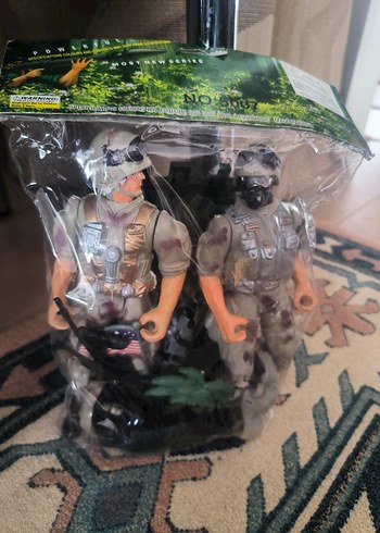 Kara Asker Figürleri Seti Oyuncak - Görsel 2