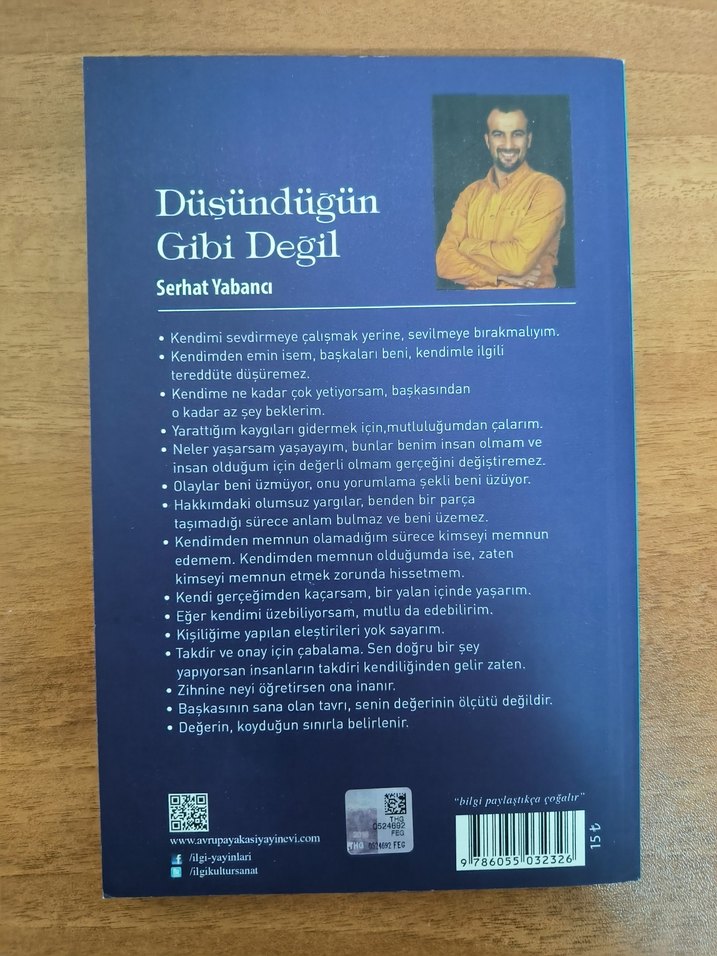 Düşündüğün Gibi Değil - Serhat Yabancı - Görsel 2