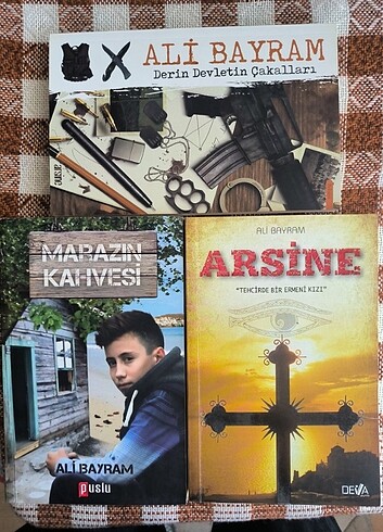 3 Kitap Birden (Yazar Ali Bayram) 