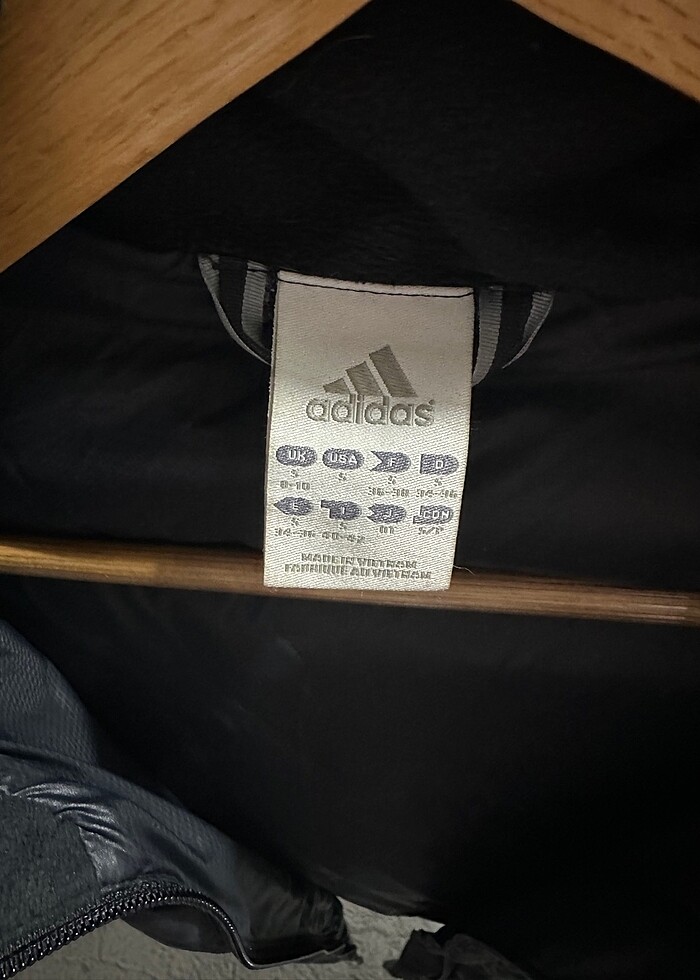 Adidas Siyah S Beden Mont - Görsel 4