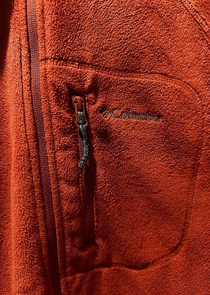 Columbia S Beden Erkek Turuncu Polar - Görsel 2