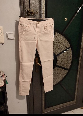 38 Beden ten rengi Renk Kot pantolon