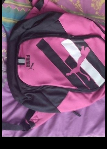 Puma Puma Pembe Fermuarlı Spor Sırt Çantası