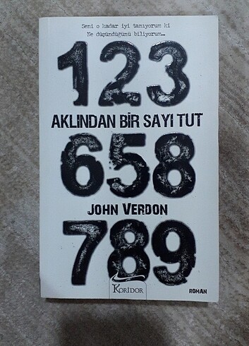 Aklından Bir Sayı Tut, John Verdon