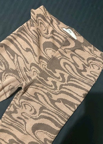 Kahverengi Desenli Kadın Bluz - Görsel 5