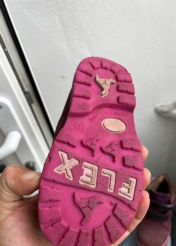 Bordo Süet Tokalı Kız Botu - Görsel 2