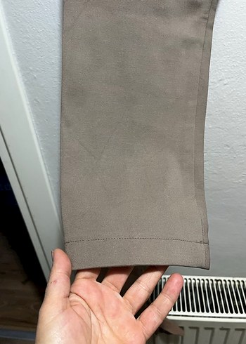 Bej Kadın Kumaş Pantolon - Görsel 8