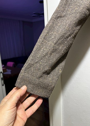 Düğmeli Gri Kadın Uzun Kollu Gömlek - Görsel 6