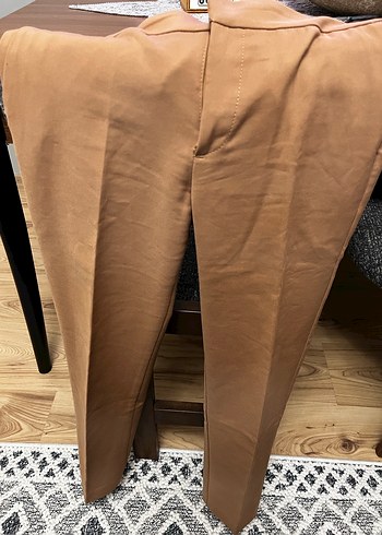 Kadın  Camel Renkli Pantalon - Görsel 5