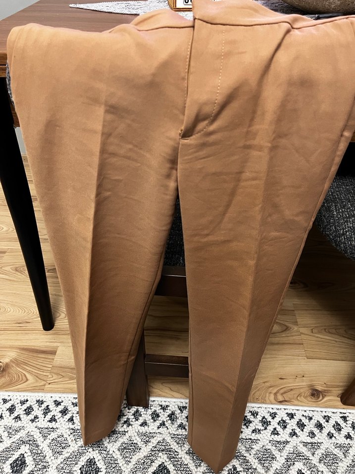 Kadın  Camel Renkli Pantalon - Görsel 5