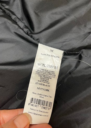 Siyah  Kürklü Kadın Kışlık Mont - Görsel 5