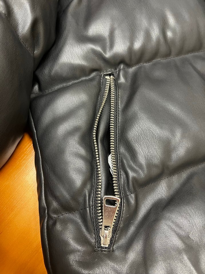 Siyah  Kürklü Kadın Kışlık Mont - Görsel 3