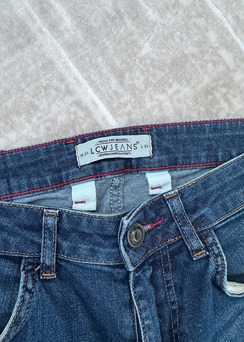 31 Beden Erkek Mavi Denim Regular Fit Jean