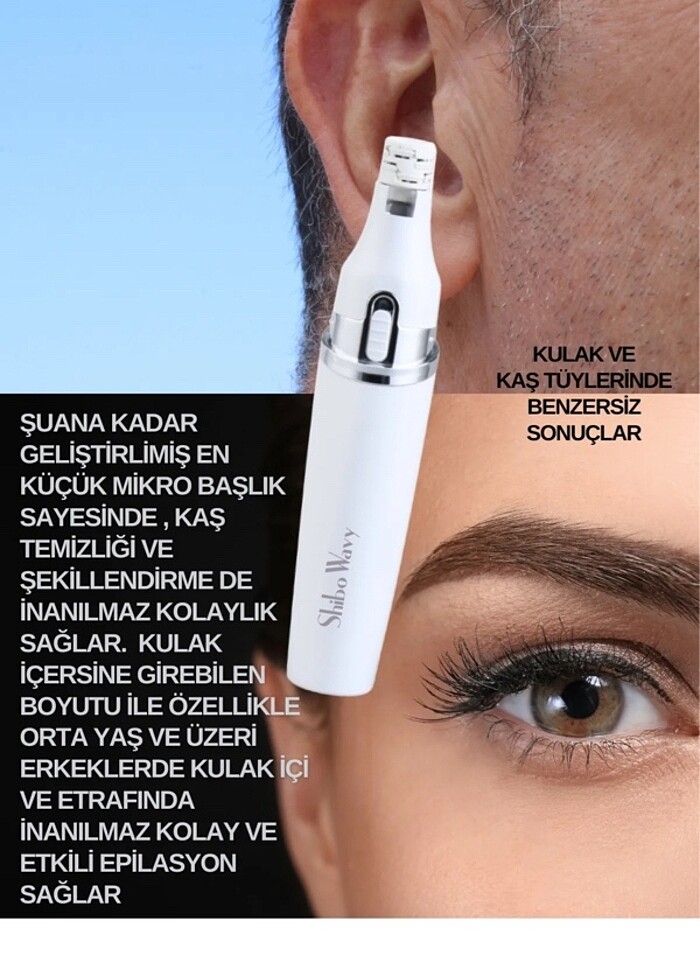 shibo wavy mikro yüz cımbız - Görsel 4