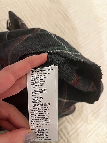 34 Beden Trendyolmilla gri yüksek bel kışlık etek