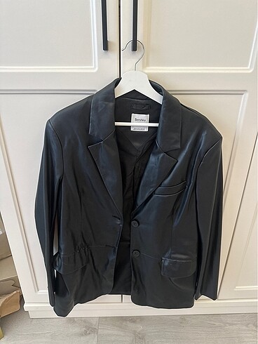 Deri blazer ceket
