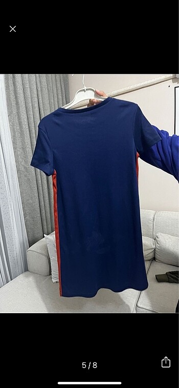 xs Beden Lacivert yazlık elbise