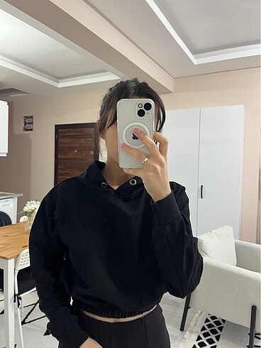 xs Beden Crop sweat