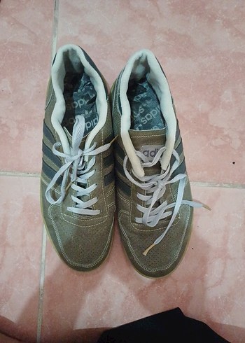 Gri Erkek Spor Ayakkabı Bağcıkları - Görsel 2