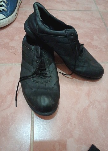 Erkek Siyah Minimalist Street Wear Ayakkabı - Görsel 2