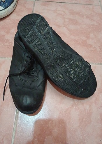 Erkek Siyah Minimalist Street Wear Ayakkabı - Görsel 3