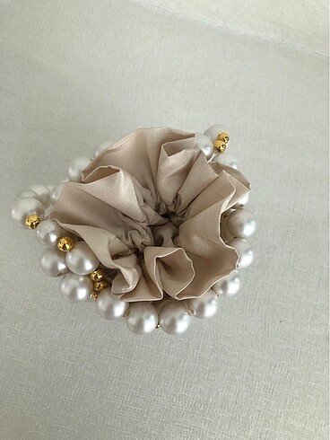 İncili silindir çanta - Görsel 5