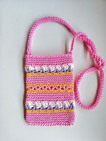Zara QuatrE Artisan örgü çocuk çantası