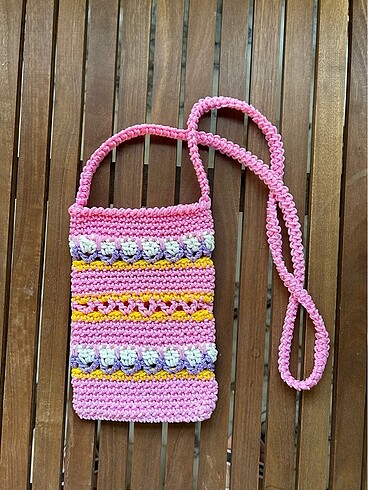 Beden QuatrE Artisan örgü çocuk çantası