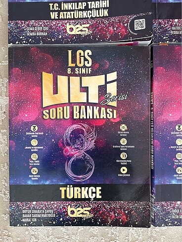 8. Sınıf Türkçe LGS test kitabı