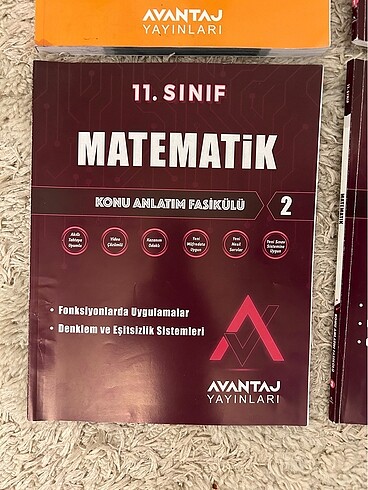  Beden Renk 11. Sınıf Matematik test kitabı seti