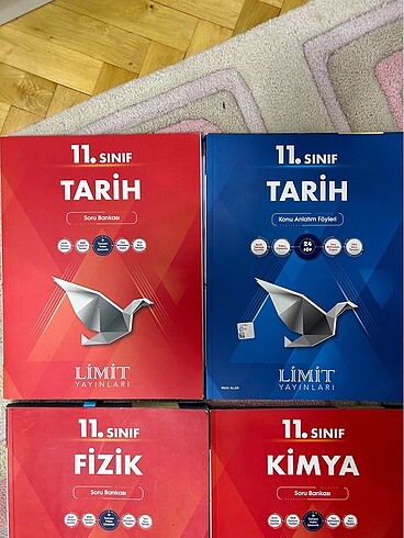 Limit Yayınları 11. Sınıf test kitapları