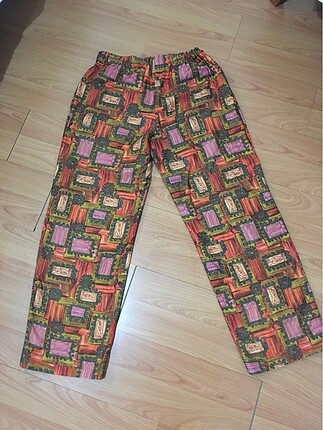 Diğer Hippi Beli Lastikli Pantolon
