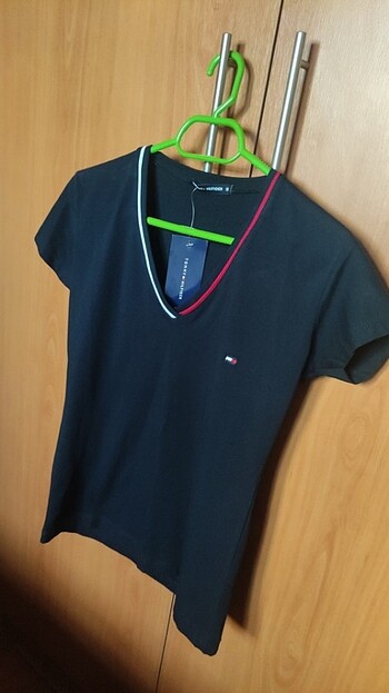 Tommy Hilfiger Tommy Hilfiger baskılı bayan tshirt 