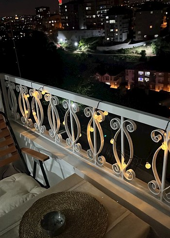 Kahverengi Ahşap balkon takımı - Görsel 5