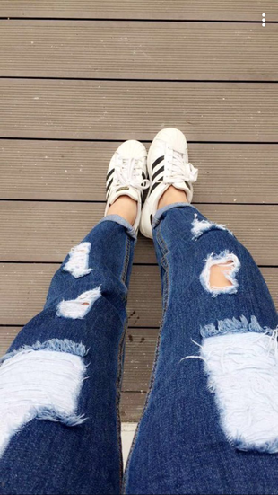 36 Beden beyaz Renk Adidas superstar