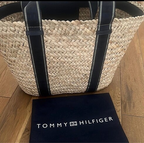  Beden camel Renk Tommy Hilfiger Plaj Çantası