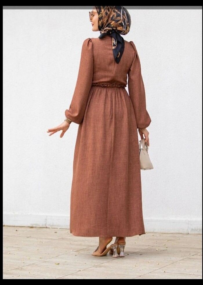 Dantelli elbise  - Görsel 2