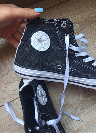 38 Beden siyah Renk Converse all star