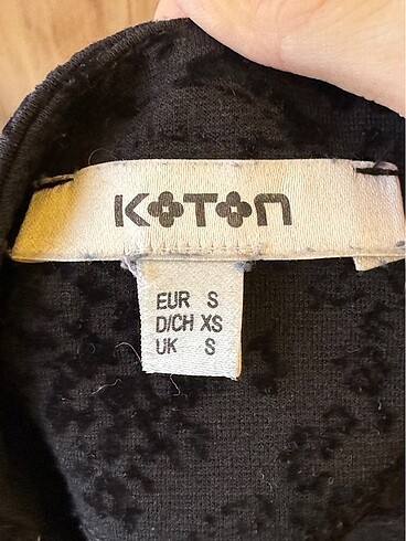 Koton Koton Siyah Kalem Etek