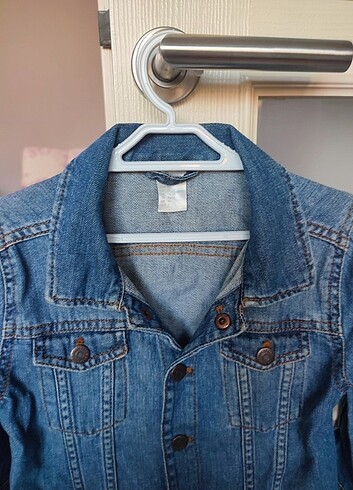 18-24 Ay Beden mavi Renk H&m erkek çocuk kot ceket 1.5 - 2 yaş 