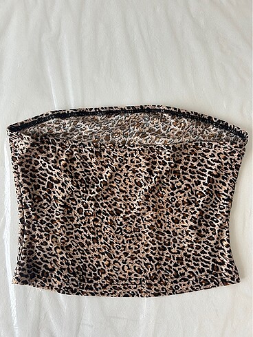 Diğer Shein Leopar crop